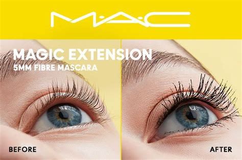 The secret to fluttery lashes: Magic Extension 5mm Fibre Mascara